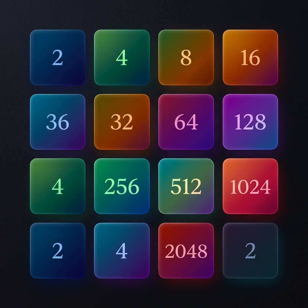 2048 Game Online - Join Tiles to Reach 2048